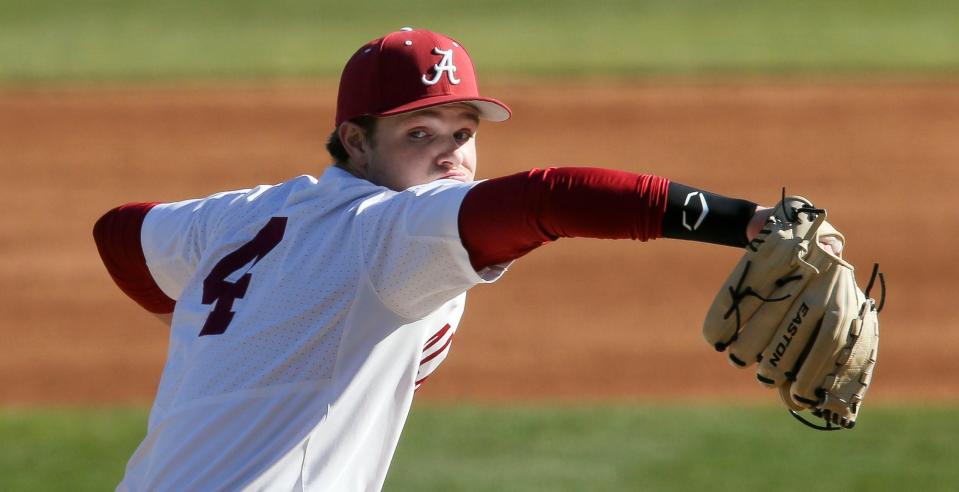 Tomah native Connor Prielipp, a left-hander now at Alabama, was selected by the Twins in the second round.