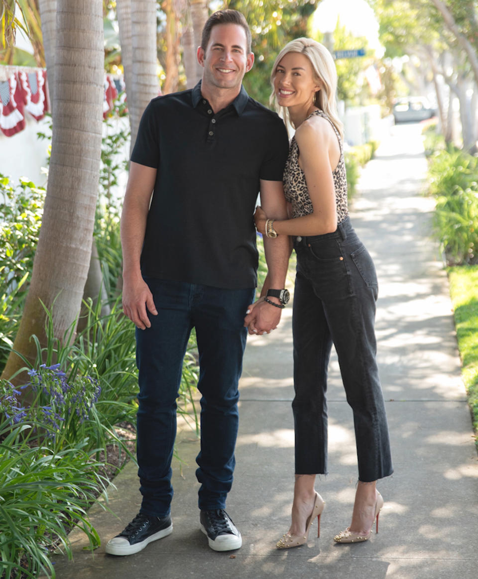 heather rae young selling sunset tarek el moussa (JJ Velasquez)