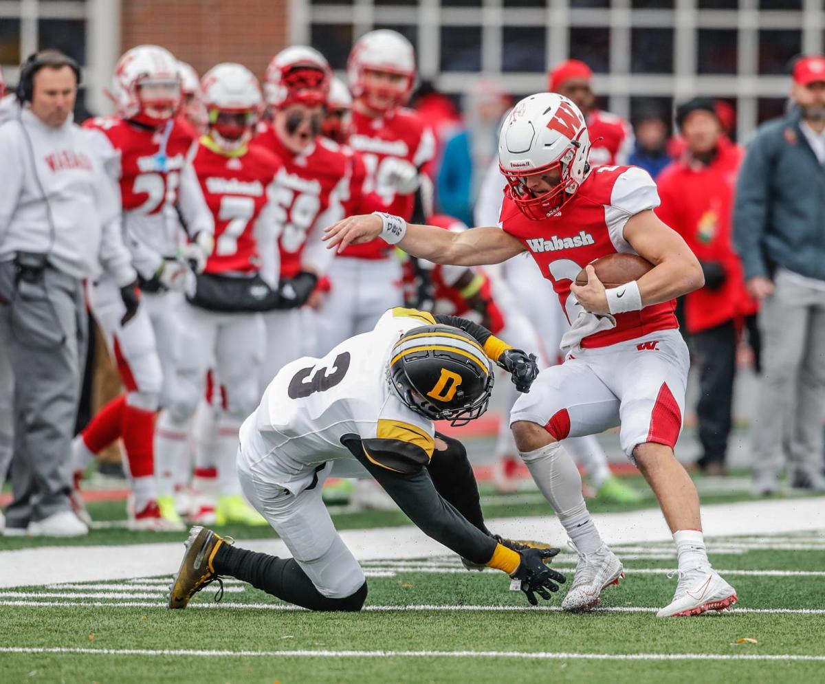 Week 11 Indiana college football roundup DePauw routs Wabash for Monon