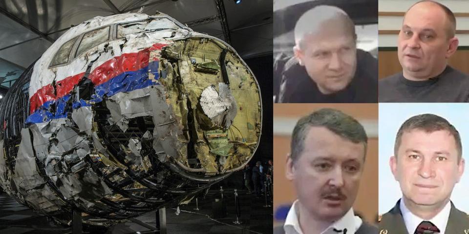 馬航MH17被擊落，檢方起訴3俄羅斯人與1烏克蘭籍公民，荷蘭法官判處3名嫌犯無期徒刑。   圖：翻攝自推特