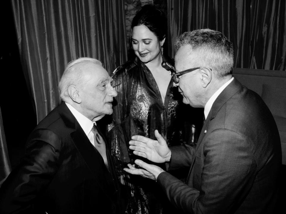 Martin Scorsese, Lily Gladstone Paolo Del Brocco