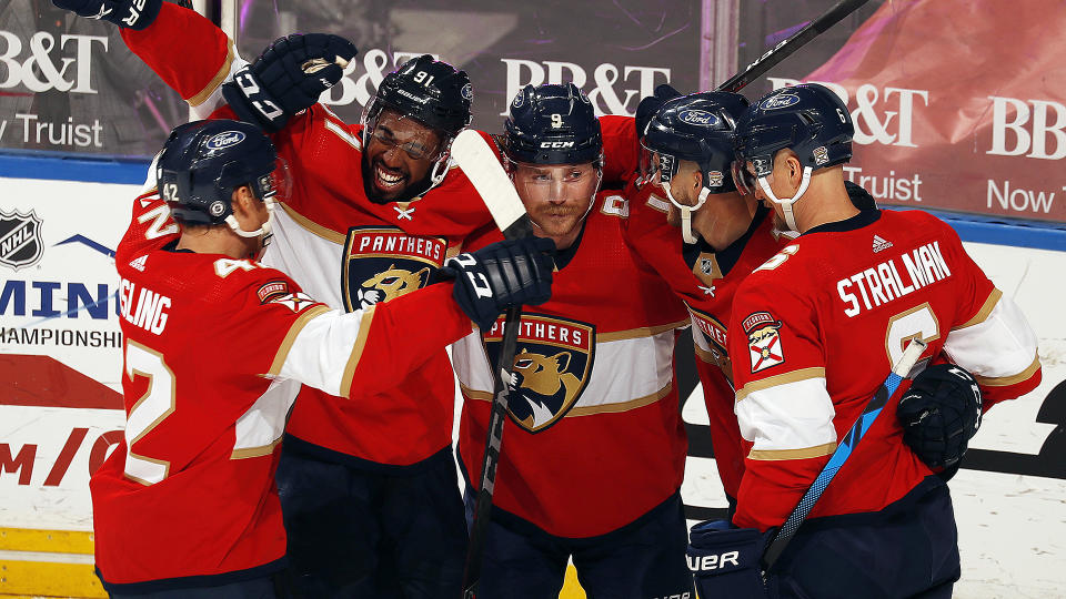 Go get yourself a piece of the Panthers in fantasy hockey. (Photo by Eliot J. Schechter/NHLI via Getty Images)