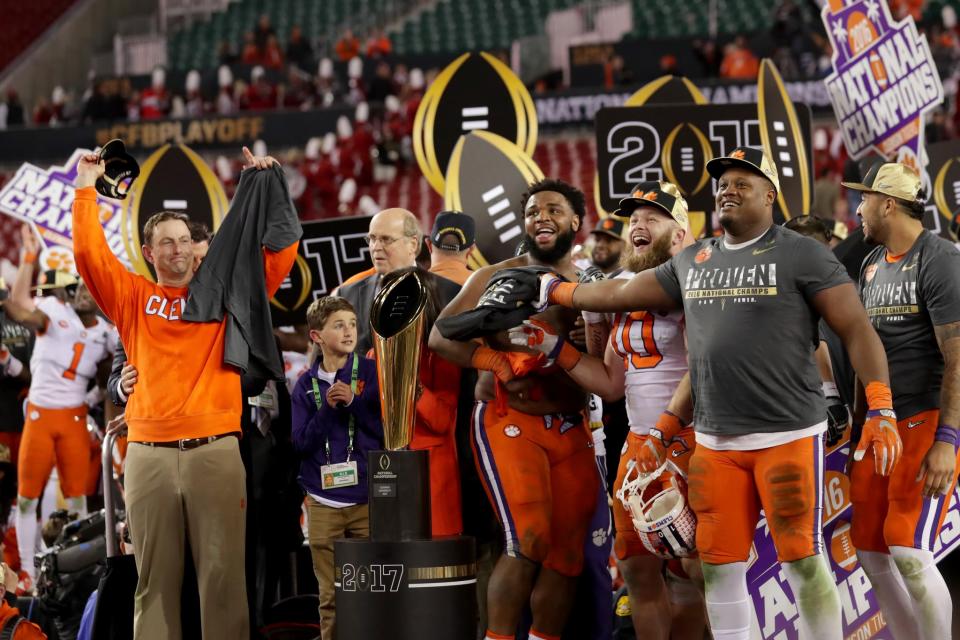 What bowl game will Clemson go to after the 2017 season? (Getty)
