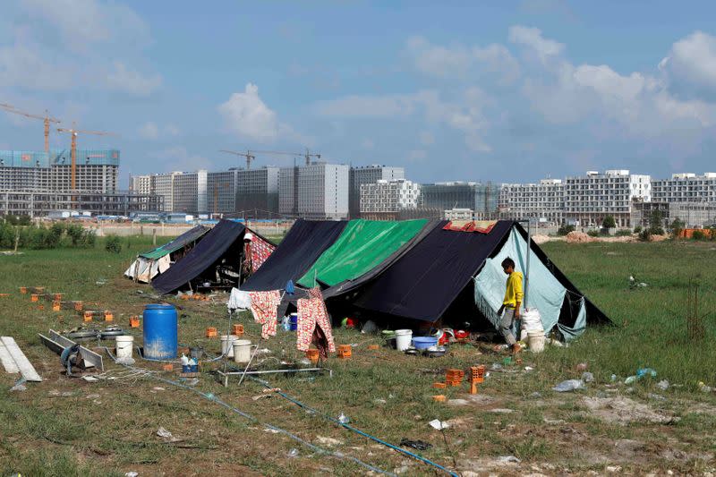 The Wider Image: In Cambodian casino town, Chinese bet on future after coronavirus