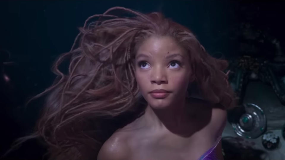 Halle Bailey as Ariel in The Little Mermaid