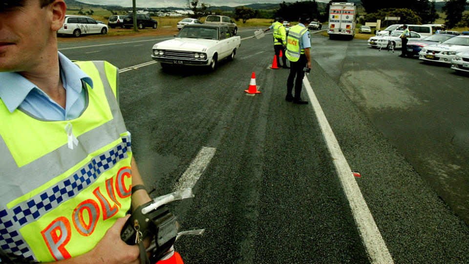 Police across several states have suspended select RBT operations to protect police officers and the community from further coronavirus transmission. Source: Getty