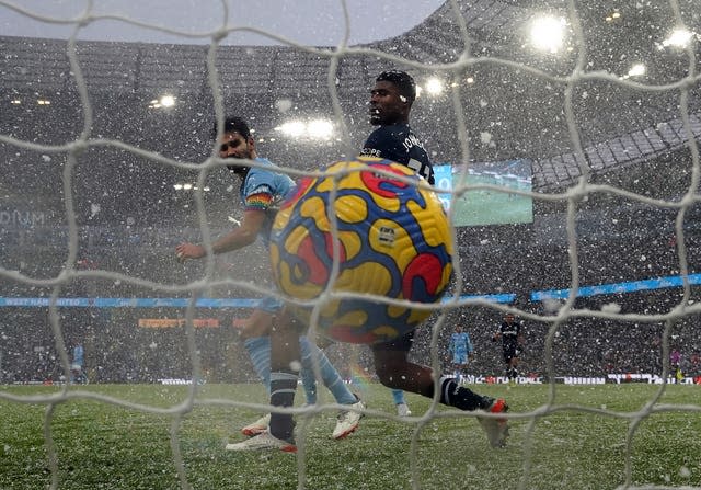 Ilkay Gundogan opens the scoring