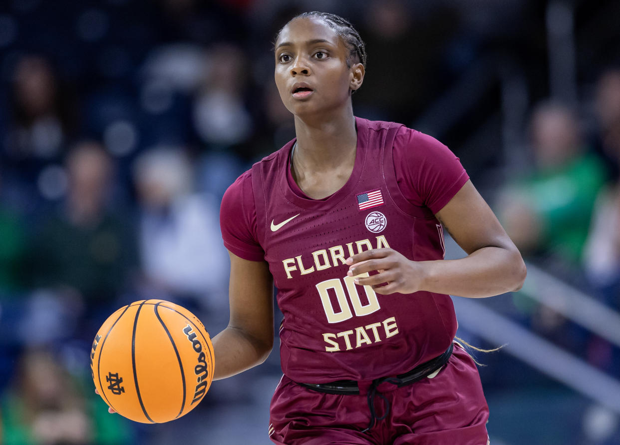 Ta'Niya Latson was the ACC Freshman of the Year last season at the Florida State. (Photo by Michael Hickey/Getty Images)