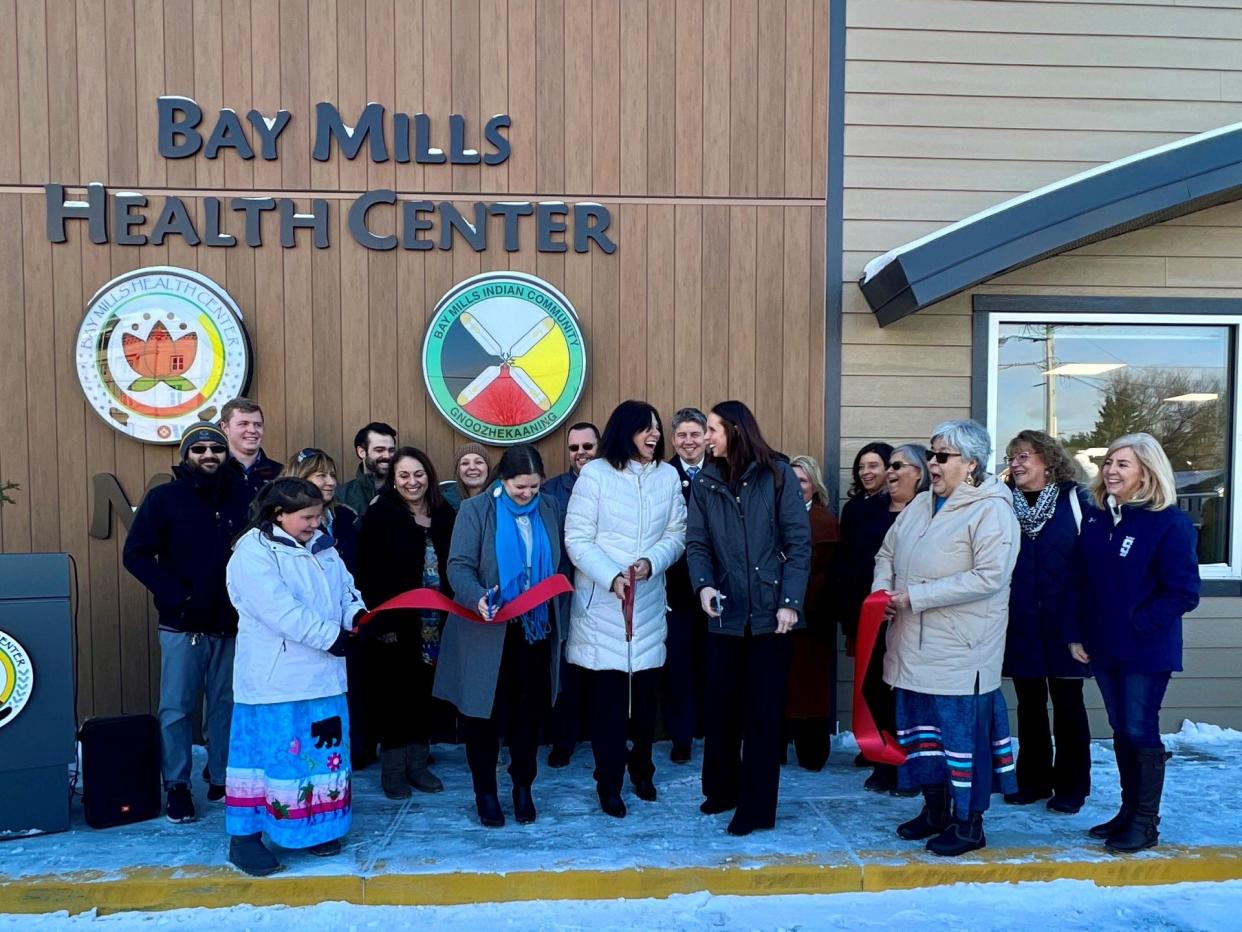 The Sault Ste. Marie Dental Clinic and Mitigoons pharmacy hosted an official ribbon cutting on Jan. 17, 2024.