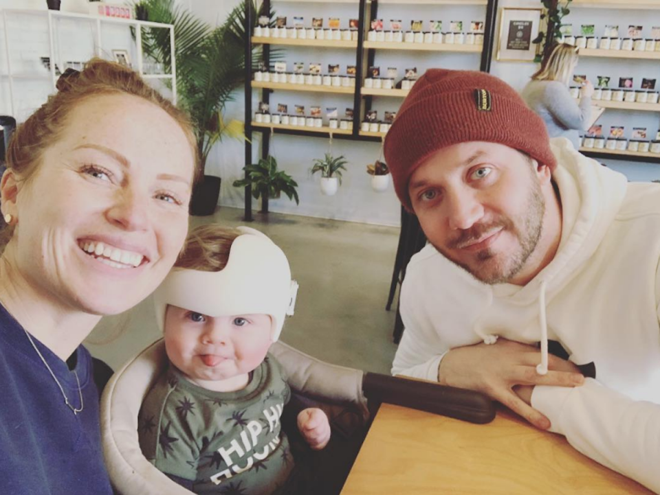 The new mom and star of HGTV's <em>Good Bones </em>is figuring out how to best juggle her professional dreams and parenthood. 