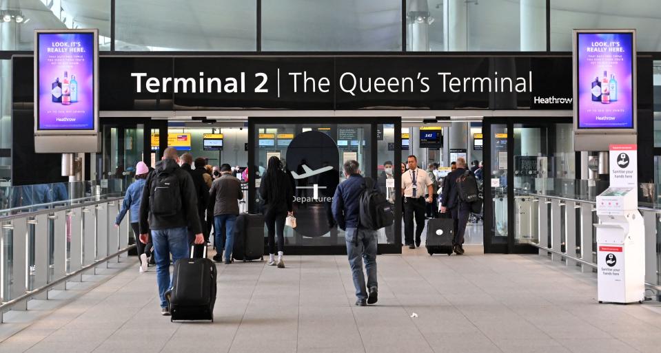 Despite increased outbound demand, Heathrow is not expecting to return to profit and dividends in 2022. Photo: Justin Tallis/AFP via Getty