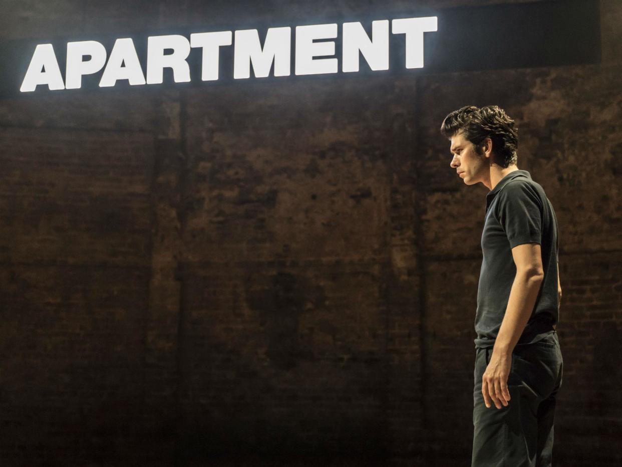 Ben Whishaw as Luke in Christopher Shinn's 'Against' at the Almeida Theatre: Johan Persson