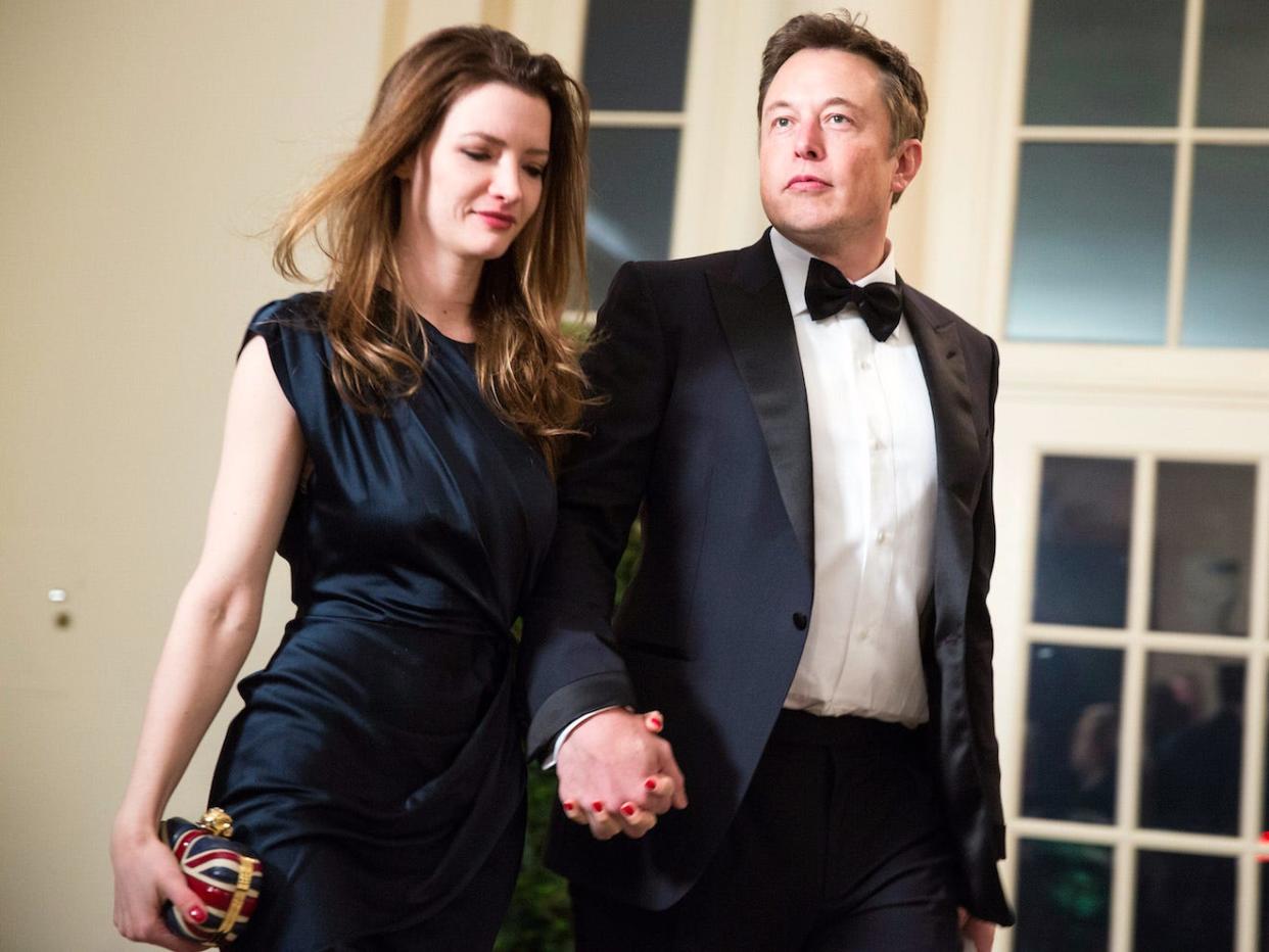 Elon Musk Talulah Riley