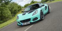 <p>Like the Exige, the smaller, lighter Elise also couldn't pass new crash tests in the U.S., so Lotus ceased sales here. Though the looks have stayed largely the same, special editions like <a href="https://www.roadandtrack.com/new-cars/first-drives/a10042290/lotus-elise-cup-250-first-drive/" rel="nofollow noopener" target="_blank" data-ylk="slk:the Cup 250;elm:context_link;itc:0;sec:content-canvas" class="link ">the Cup 250</a> shown here offer more power and handling performance than any version of the Elise we got stateside. </p>