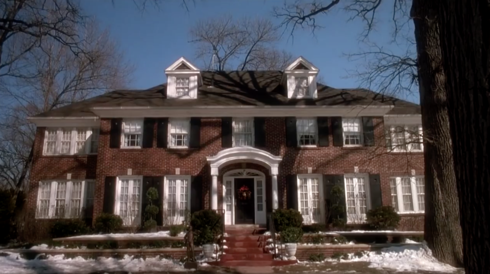 The <em>Home Alone</em> house. (Photo: 20th Century Fox)