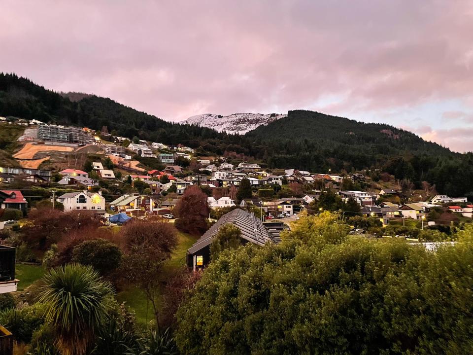 Homes in Queenstown, New Zealand.