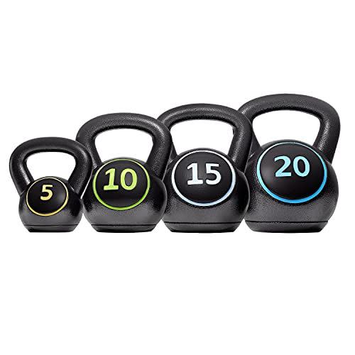 11) Four-Piece Kettlebell Set