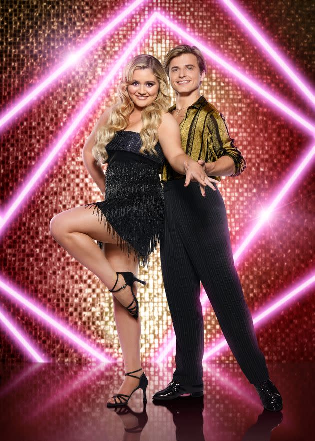 Tilly and Nikita in their official Strictly photo (Photo: Ray Burmiston/BBC)