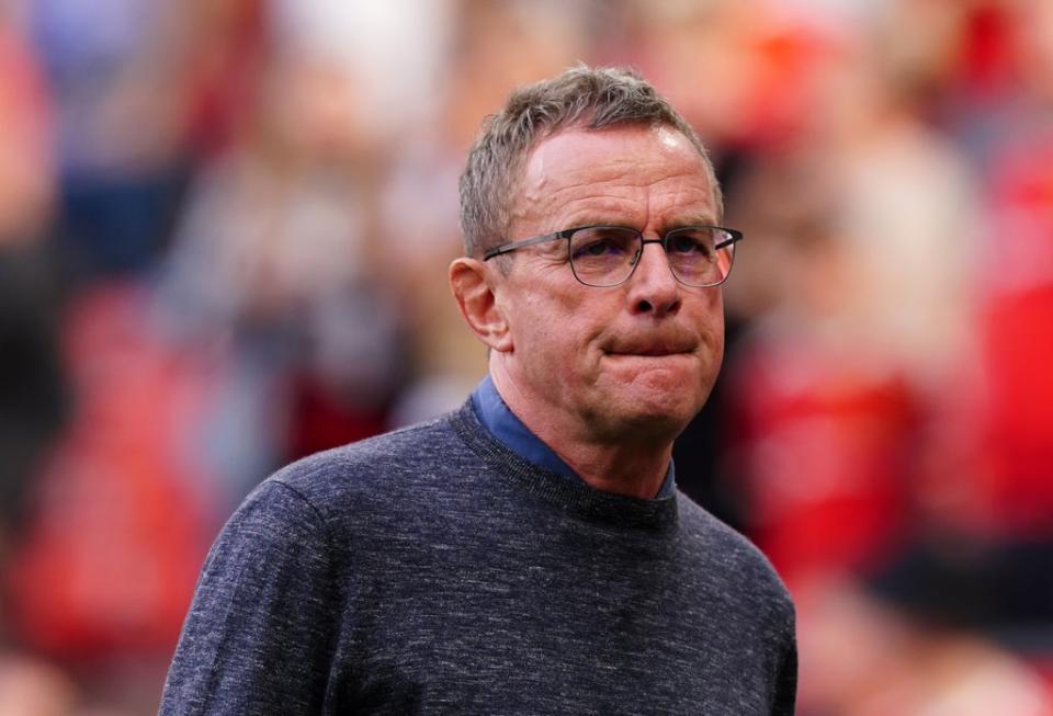 Ralf Rangnick is confident Man Utd can return to the top (Martin Rickett/PA) (PA Wire)
