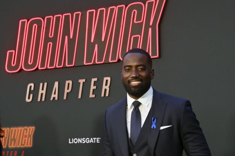 Shamier Anderson attends the Los Angeles premiere of "John Wick: Chapter 4" in March. File Photo by Jim Ruymen/UPI