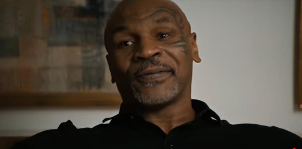 Mike Tyson in the Netflix documentary, "Untold: Jake Paul the Problem Child."
