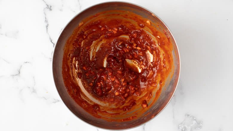 gochujang sauce in bowl