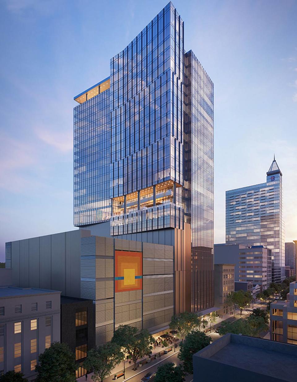 Plans for another addition to Raleigh’s skyline are delayed indefinitely after a major property acquisition that includes the 121 Fayetteville Street property envisioned for a future 32-story high-rise.