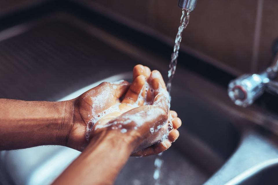 Hand hygiene is essential in keeping bugs at bay (Getty Images)