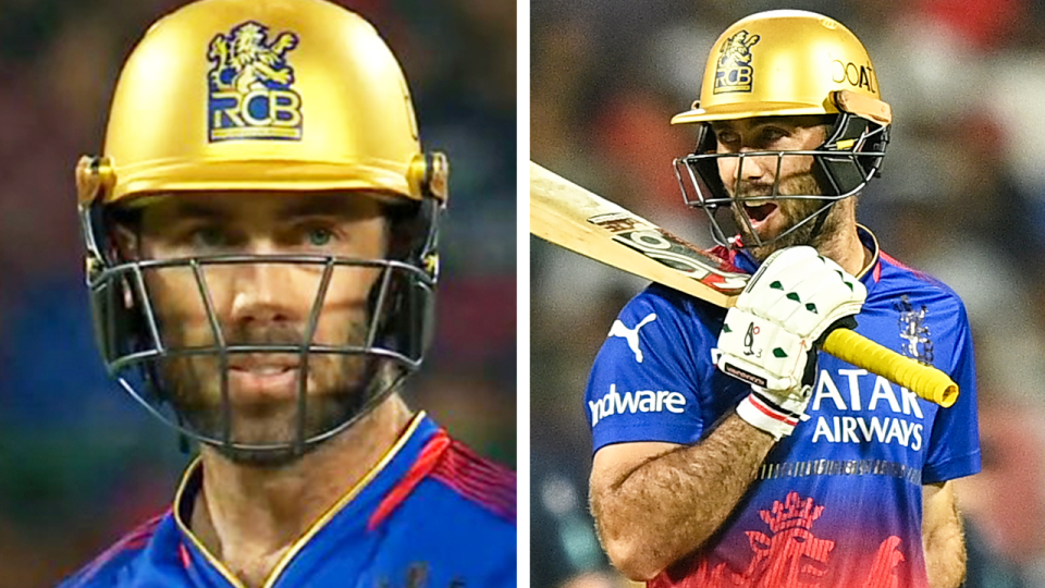 Former Indian cricketer Parthiv Patel has taken a swipe at Glenn Maxwell (pictured) after his latest IPL flop. (Images: Twitter/Getty Images)