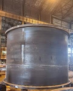 Ball Mill – fabrication in progress