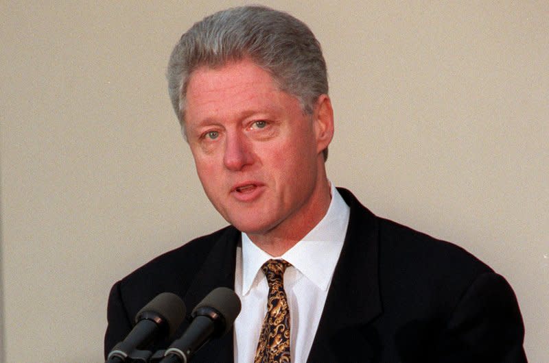 President Bill Clinton said he deeply regrets his actions during an impromptu meeting with the press in the White House Rose Garden on December 11, 1998, as the House Judiciary Committee votes on impeachment proceedings. On December 19, 1998, In 1998, he became the second U.S. president to be impeached. File Photo by Ian Wagr/UPI