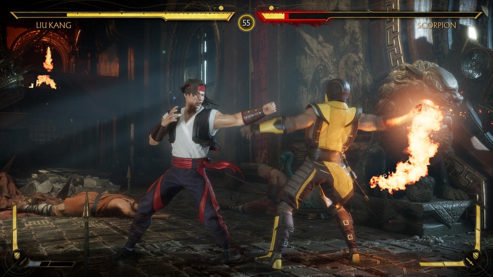 The latest game in the series, Mortal Kombat 11 (NetherRealm Studios) 