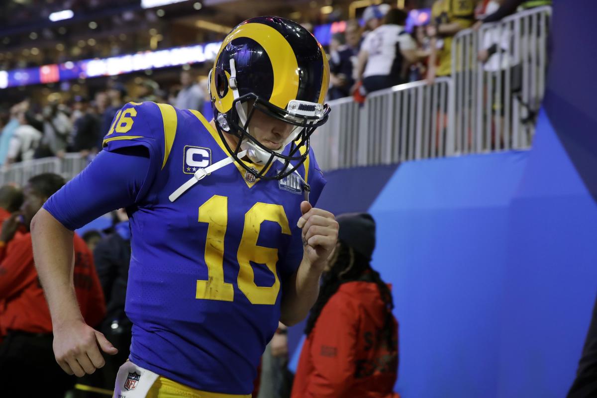 Forget a Super Bowl slump. The LA Rams have a Jared Goff problem, Los  Angeles Rams