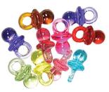 <div class="caption-credit"> Photo by: factorydirectcraft.com</div><b>Pacifiers</b> <br> During the '90s rave days, people sucked on colorful pacifiers like infants. Apparently this was to prevent teeth grinding when on drugs like Ecstasy, but soon there were pacifier necklaces rings and earrings too. <br>