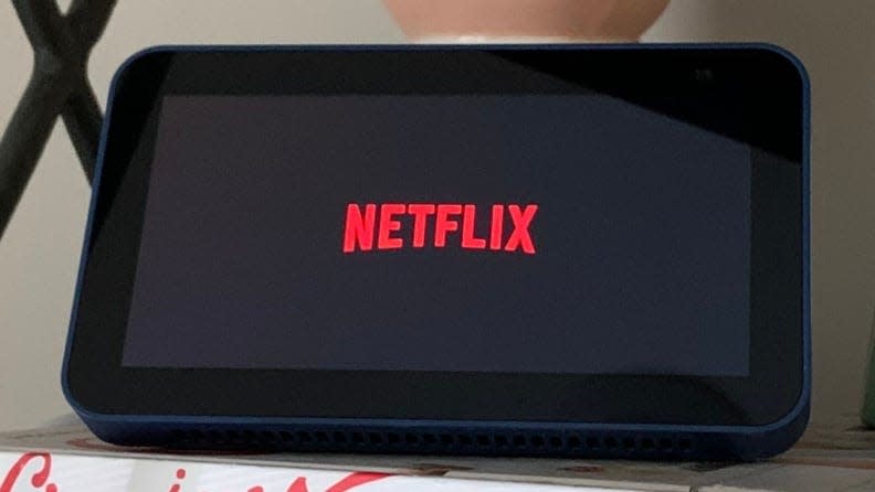 Stream your favorite shows and movies from Netflix and more on the compact Echo Show 5 (Second Generation).