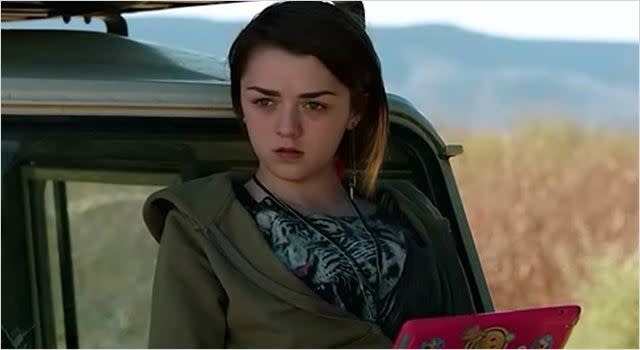 Maisie Williams (18 ans) : 