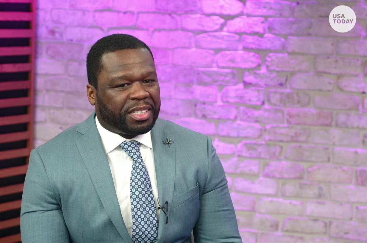 50 Cent admits hanging upside down at Super Bowl was a mistake