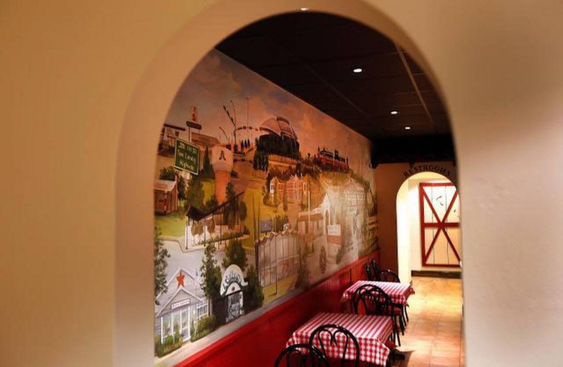 Arlington’s Candlelite Inn, inside the rebuilt restaurant when it reopened April 6, 2014.