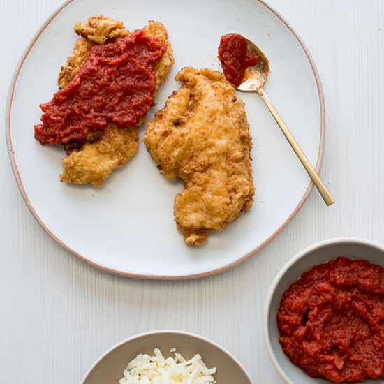 Tapioca Flour Chicken Parmesan