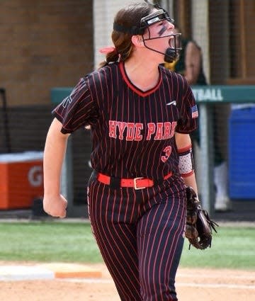 Hyde Park pitcher Taylor Haywood is a big reason the Panthers are off to a 23-4 start this season. She picked up her 16th victory of the season on Monday and will play next year for Abilene Christian.