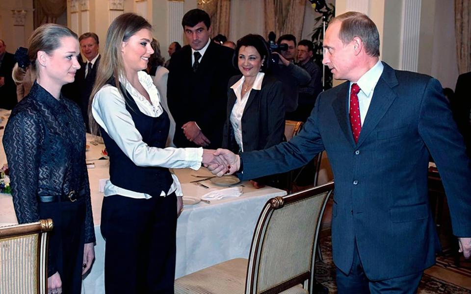 Putin and Ms Kabaeva - Kremlin.ru