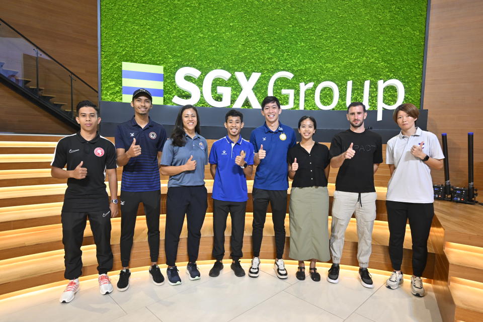 SGX Cares to offer financial literacy training camp for close to 500 footballers from the Singapore Premier League and Women's Premier League. 