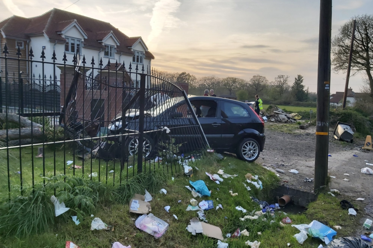 Ambulance workers and police attended the incident: Essex Roads Policing Unit South