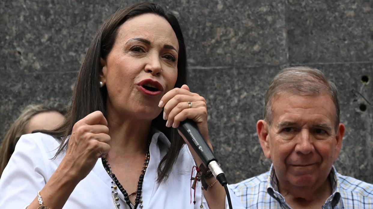 María Corina Machado y Edmundo González Urrutia.