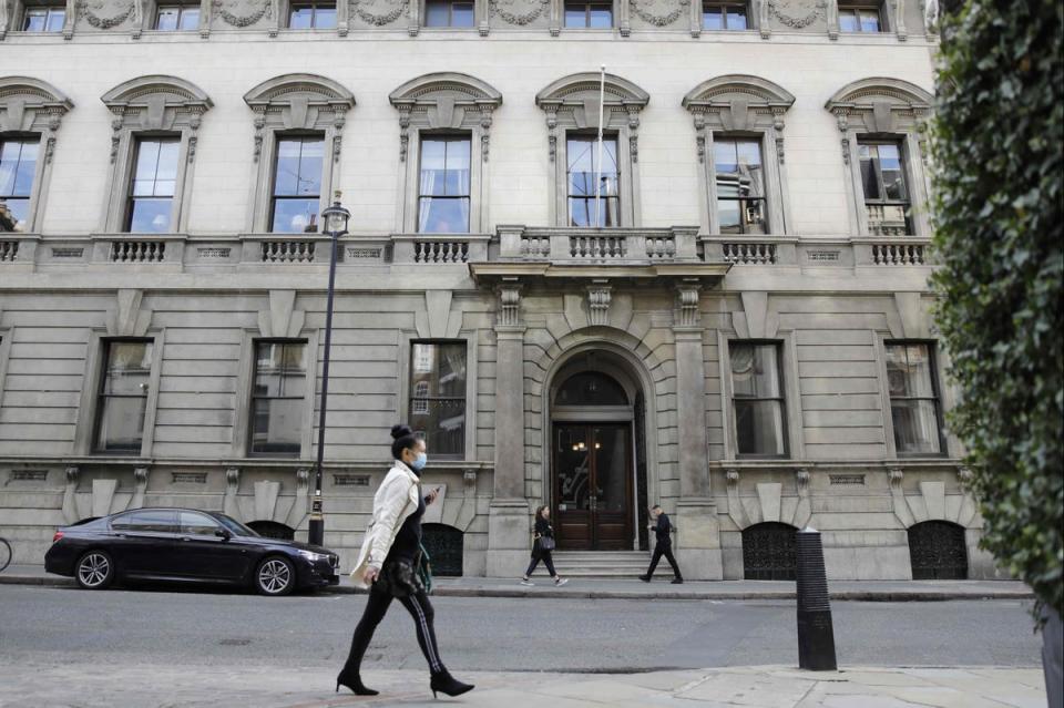 The Garrick has allowed only male members since it was founded in 1831 (AFP via Getty Images)