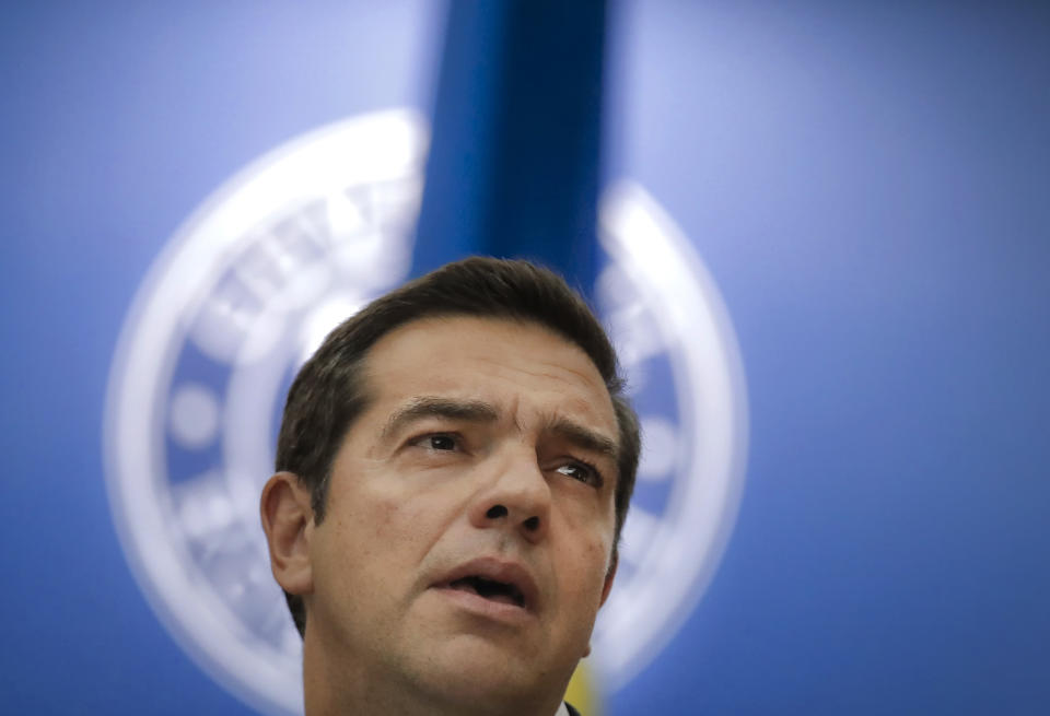 Alexis Tsipras ist für den griechischen Kompromiss mit Mazedonien verantwortlich. (Bild: AP Photo/Vadim Ghirda)