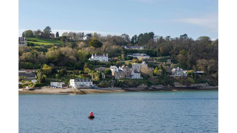 The Menai Strait seen from Bangor Pier, North Wales