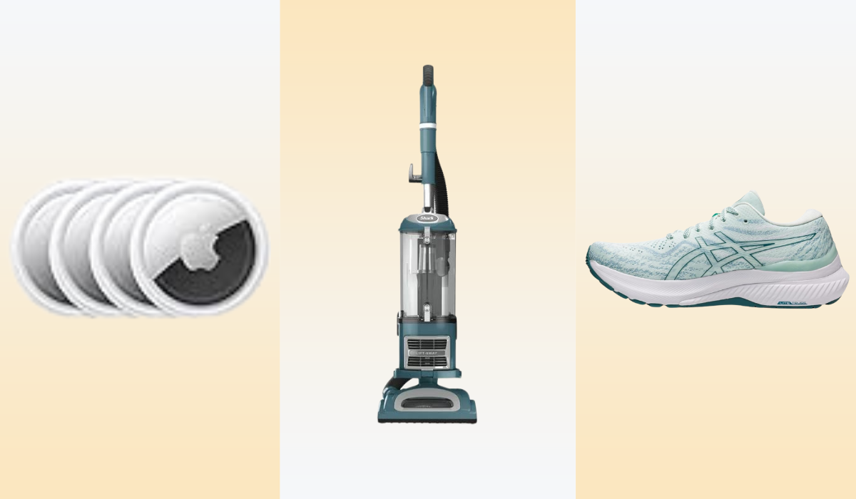 Top 10 deals: Apple Airtags, Shark vacuum, Asics shoes
