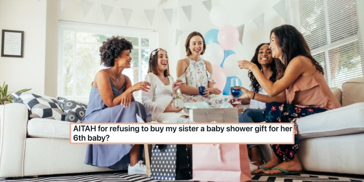 Women at a baby shower