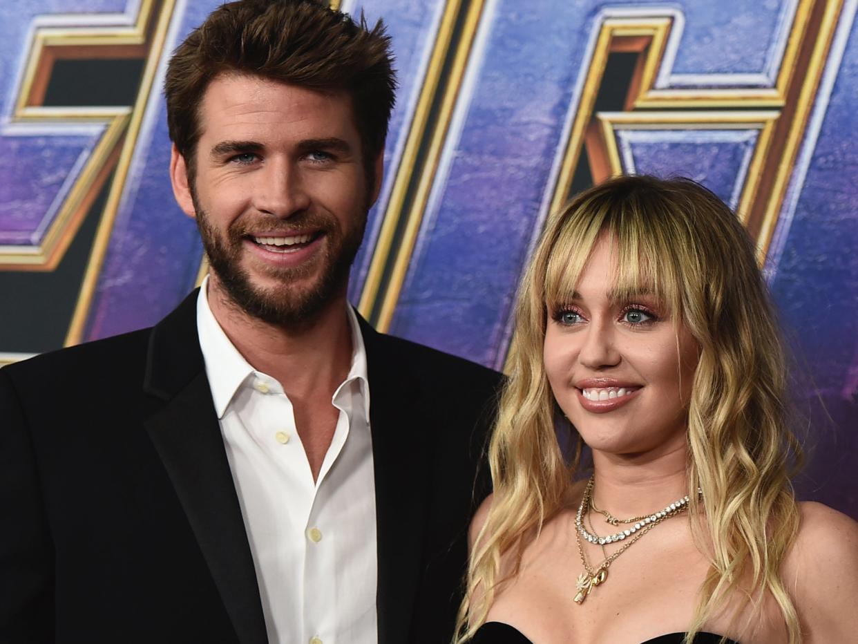 liam hemsworth miley cyrus april 2019